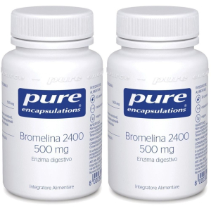 Cerca Offerte di pure encapsulations bromelina 30 capsule set da 2 g e acquista online