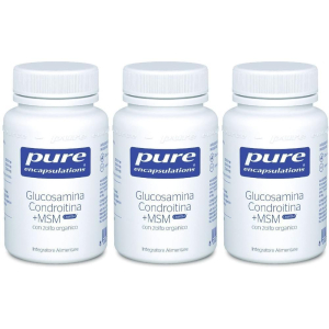 Cerca Offerte di pure encapsulations glucosamina condroitina + msm 30 capsule 3x30 pz c e acquista online