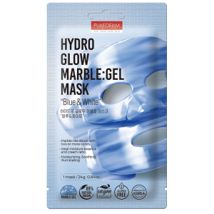 Cerca Offerte di purederm for your pure skin hydro glow marble maschera in hydrogel effetto marmo blue & white 24 g e acquista online