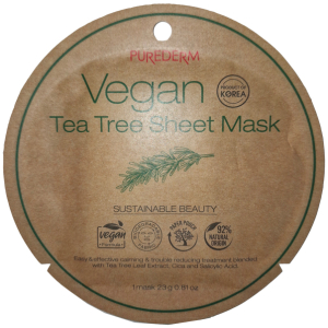 Cerca Offerte di purederm - maschera viso idratante anti imperfezioni vegana al tea tree confezione 1 pezzo e acquista online
