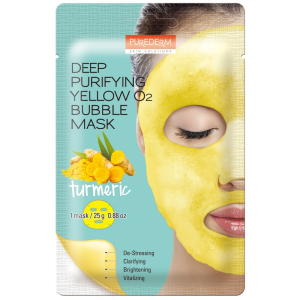 Cerca Offerte di purederm skin solutions bubble maschera purificante alla curcuma monouso 25 g e acquista online