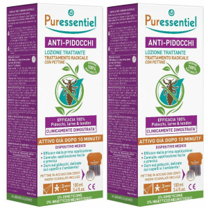 Cerca Offerte di puressentiel anti-pidocchi lozione + pettine set da 2 2x100 ml e acquista online
