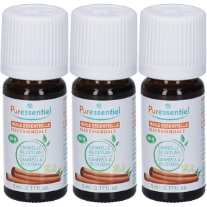 Cerca Offerte di puressentiel® cannella ceylon bio olio essenziale 3x5 ml essenzia e acquista online