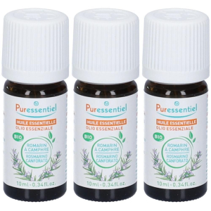 Cerca Offerte di puressentiel® olio essenziale rosmarino canforato bio 3x10 ml soluzion e acquista online