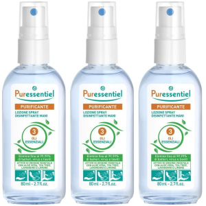 Cerca Offerte di puressentiel purificante lozione spray disinfettante mani 3x80 ml spra e acquista online