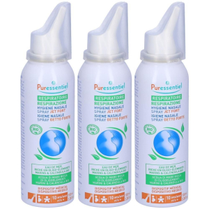 Cerca Offerte di puressentiel respiratory nasal hygiene strong jet spray 3x100 ml e acquista online