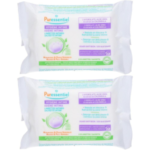 Cerca Offerte di puressentiel salviettine intime 2x25 st e acquista online