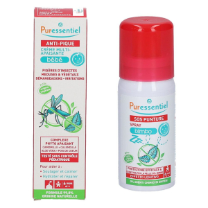 Cerca Offerte di puressentiel® set sos insetti crema multilenitiva bimbo + punture e acquista online