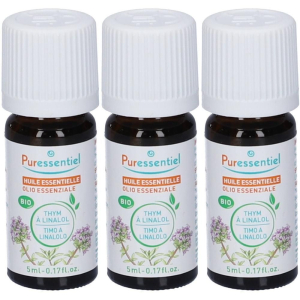Cerca Offerte di puressentiel timo a linalolo bio olio essenziale 3x5 ml soluzione oral e acquista online