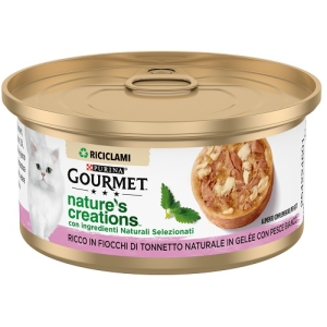 Cerca Offerte di Purina gourmet nature's creations tonnetto e pesce bianco - alimento complementare per gatti adulti 70 gr e acquista online