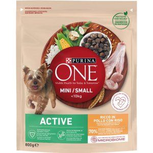 Cerca Offerte di purina one my dog 800gr active poll/riso e acquista online