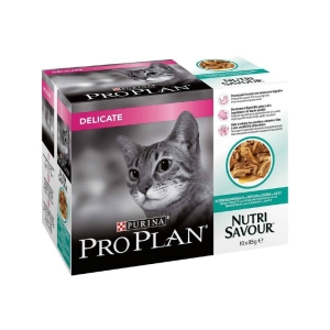 Cerca Offerte di Purina pro plan nutri savour tacchino - alimento completo per gatti adulti sterilizzati 10 x 85 gr e acquista online