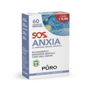 puro sos anxia 60cpr orosolub bugiardino cod: 986091383 