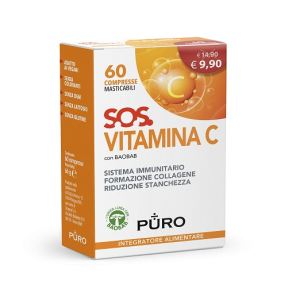 Cerca Offerte di puro sos vitamina c 60 compresse masticabili e acquista online