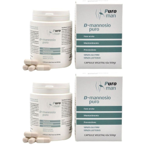 Cerca Offerte di puroman d-mannosio 80 capsule set da 2 2x44 g e acquista online