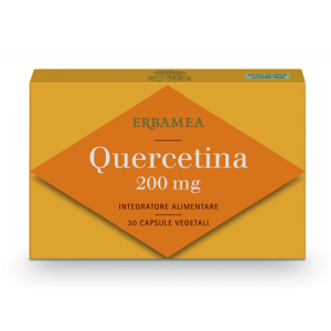 quercetina 200mg 30 capsule vegetal bugiardino cod: 981066602 