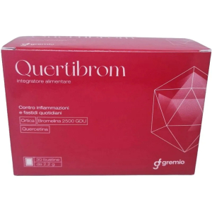 Quertibrom integratore antinfiammatorio naturale 30 bustine