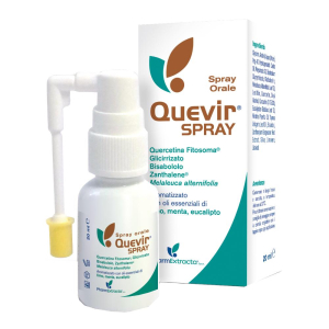 quevir spray orale 20ml bugiardino cod: 982949570 