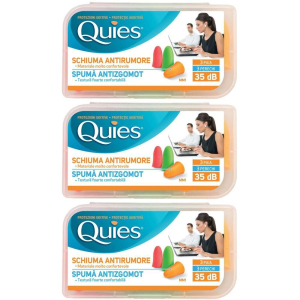 Cerca Offerte di quies protezioni uditive in schiuma 3x1 st e acquista online