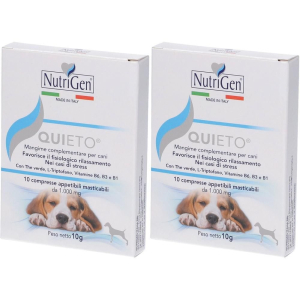 Cerca Offerte di quieto cane 10 compresse nutrigen 2x10 pz e acquista online