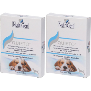 Cerca Offerte di quieto cane compresse nutrigen 2x30 g e acquista online