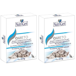 Cerca Offerte di quieto gatto 10tav 2x10 pz compresse masticabili e acquista online