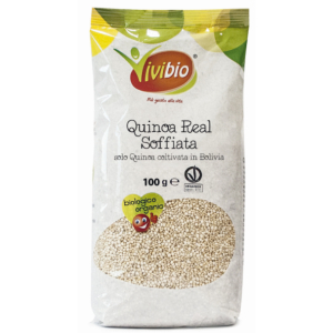quinoa reale soffiata vvb 100g bugiardino cod: 972284032 