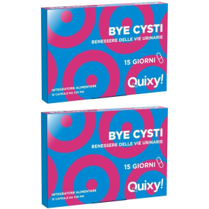 Cerca Offerte di quixy farmacia bye cisty-difesa infezioni urinarie capsule 2x4,8 g e acquista online