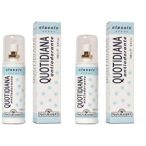 Cerca Offerte di quotidiana antiodorante spray classic 100 ml set da 2 2x100 ml deodora e acquista online