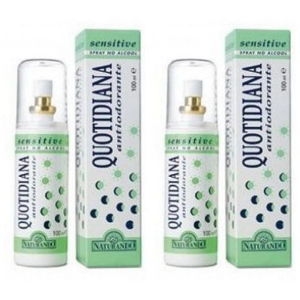 Cerca Offerte di quotidiana antiodorante spray sensitive 100 ml 2x100 ml deodorante spr e acquista online