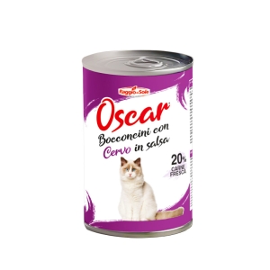 Cerca Offerte di raggio di sole oscar gatto bocconi salsa cervo 415gr (lattina) e acquista online