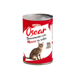 Cerca Offerte di raggio di sole oscar gatto bocconi salsa manzo 415gr (lattina) e acquista online