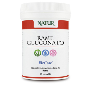 rame gluconato 90 capsule veg 364mg bugiardino cod: 907184232 