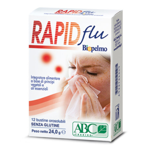 abc trading rapid flu biopelmo 12 bustine bugiardino cod: 938181548 