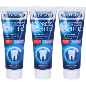 Cerca Offerte di rapid white express dentifricio sbiancante 3x75 ml e acquista online