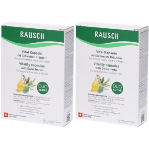 Cerca Offerte di rausch capsule vitalita' alle erbe svizzere 2x60 pz e acquista online
