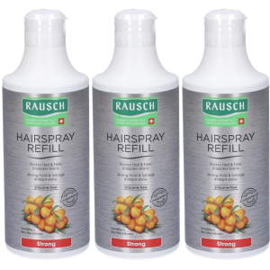 Cerca Offerte di rausch hairspray strong refill non-aerosol 3x400 ml e acquista online