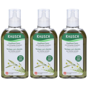 Cerca Offerte di rausch tonificante per cuoio capelluto alle erbe svizzere 3x200 ml e acquista online