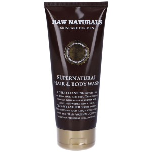 Raw naturals supernatural detergente capelli corpo 200 ml gel doccia