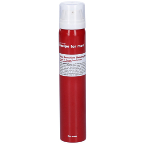 Recipe for men ultra sensitive schiuma barba 100 ml da barba