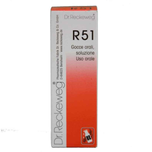 reckeweg r51 gocce 22ml bugiardino cod: 909462638 