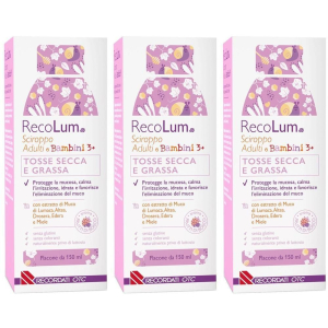 Cerca Offerte di recolum sciroppo tosse adulti-bambini 150 ml 3x150 ml e acquista online