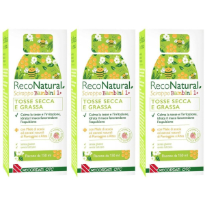 Cerca Offerte di reconatural sciroppo tosse bambini 150 ml 3x150 ml e acquista online