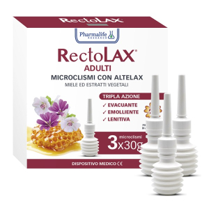 Cerca Offerte di rectolax microclisma adulti 30 gr 3 pezzi 3x30 g clistere e acquista online