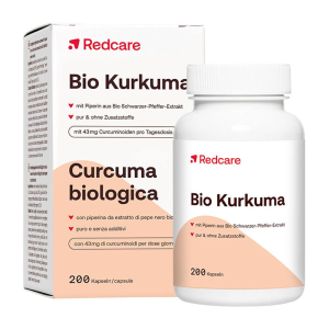 Cerca Offerte di redcare curcuma bio - risparmia il 30% con codice: redbw25 200 pz c e acquista online