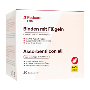 Cerca Offerte di redcare fem assorbenti con ali - risparmia il 30% codice: redbw e acquista online