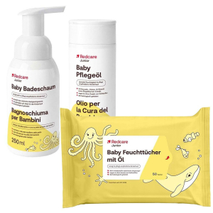 Cerca Offerte di redcare junior hallo baby olio + bagnoschiuma salviettine umidificat e acquista online