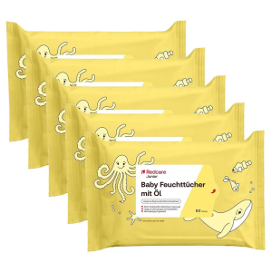 Cerca Offerte di redcare junior salviettine umidificate per bambini con olio 5x50 pz sa e acquista online