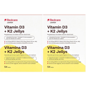 Cerca Offerte di redcare junior vitamin d3 + k2 jellys 2x54 st e acquista online