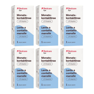 Cerca Offerte di redcare lente a contatto mensile -1,75 diottrie set da 6 - risparmia i e acquista online